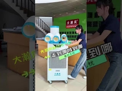 Dispositivo di raffreddamento dell'aria per purificazione dell'aria portatile