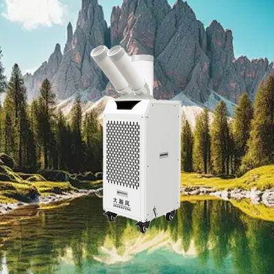 Un buon prezzo. Portable Air Cooler with 360° Removable Rotating Air Vents Real Air-Conditioning Wind and Large-Capacity Water Tank In linea