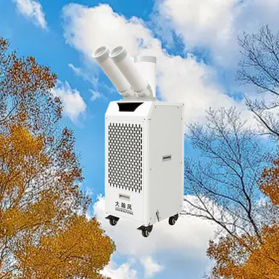 Un buon prezzo. Low-cost Mobile Air Cooler with 360° Rotating Vents and R22/R410a Refrigerant for Efficient Cooling In linea