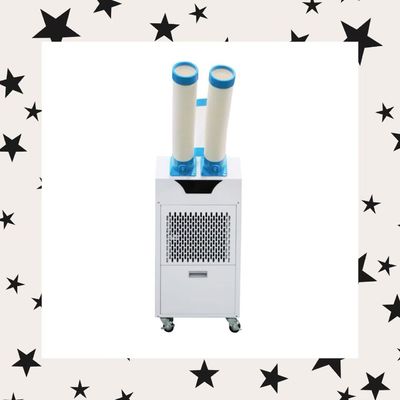 Un buon prezzo. Ventilatore d'aria mobile rotante a 360 gradi per freschezza in ogni angolo e necessità ed efficienza In linea