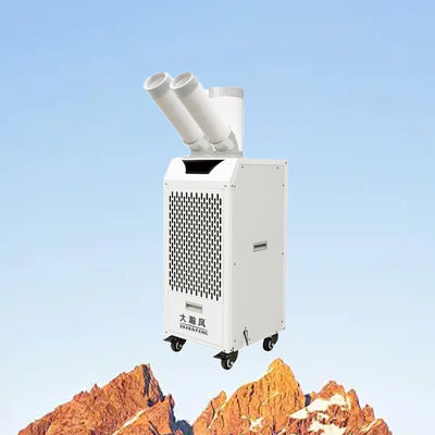 Un buon prezzo. Energy Saving Mobile Air Cooler with 360° Rotating Vents and Aluminum Fin Hydrophilic Film for Easy Operation In linea